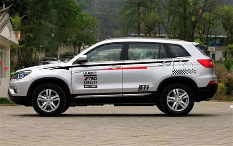 Các kiểu decal phổ biến cho VinFast Limo Green