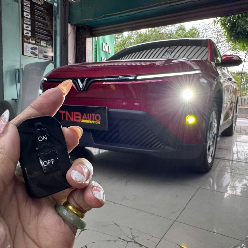 Độ bi gầm Vinfast Limo Green tăng sáng chuẩn zin theo xe 24