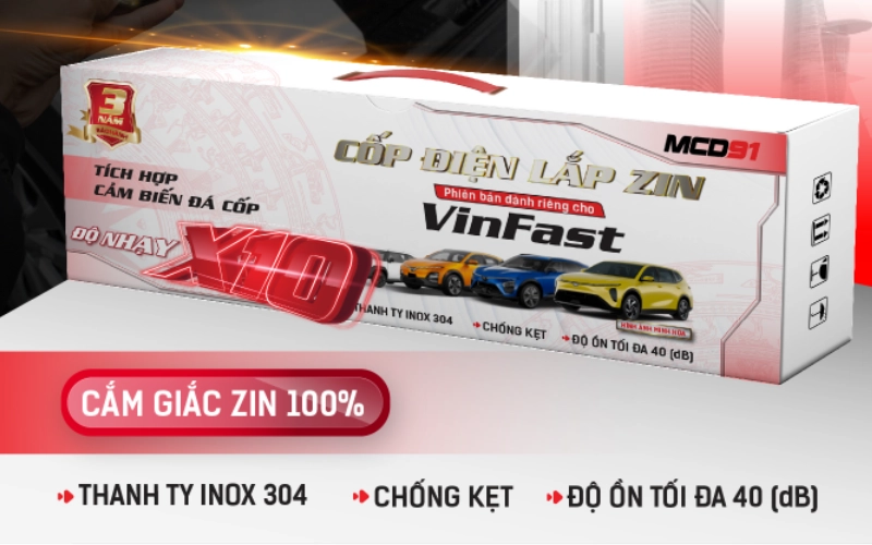 Độ cốp điện cho VinFast Limo Green vận hành êm ái, điều khiển linh hoạt và lắp đặt zin nên được nhiều chủ xe lựa chọn 