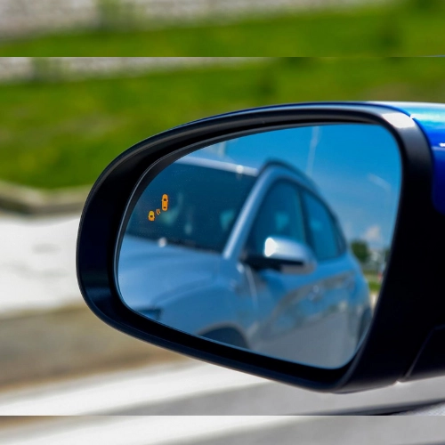 Lắp cảnh báo điểm mù VinFast Limo Green 5