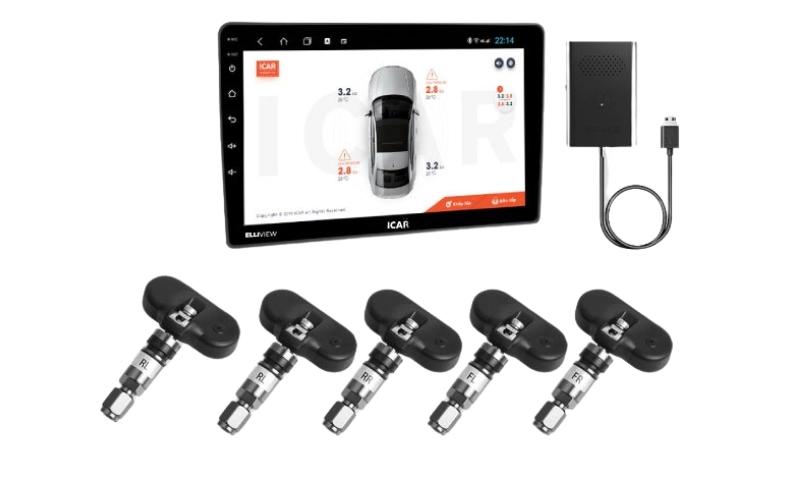 Cảm biến áp suất lốp Limo Green chính hãng, giá cực tốt 9 Cảm biến áp suất lốp ICAR Ellisafe ADI4+