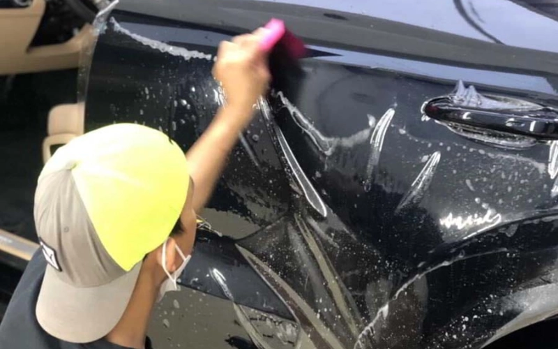 Các vị trí quan trọng nên dán PPF trước trên VinFast Limo Green