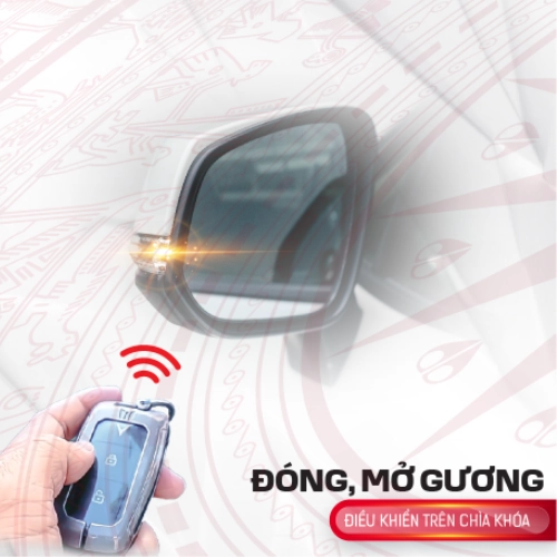 Độ gập gương điện Vinfast Limo Green tự động, tiện lợi 10