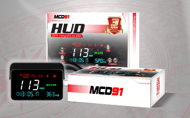 HUD kính lái cho VinFast Limo Green là công nghệ tiên tiến giúp hiển thị trực tiếp các thông tin quan trọng ngay trên kính lái