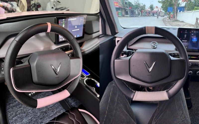 Các chất liệu bọc vô lăng VinFast Limo Green phổ biến