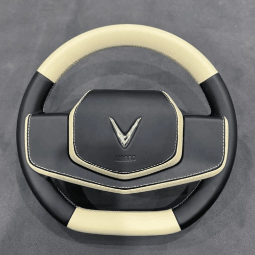 Bọc vô lăng Vinfast Limo Green cao cấp, theo yêu cầu 7