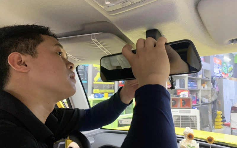 Độ camera gương điện tử Limo Green không có ảnh hưởng bảo hành của xe