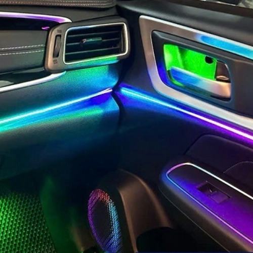 Độ led nội thất Limo Green lắp zin, điểm nhấn ấn tượng 5