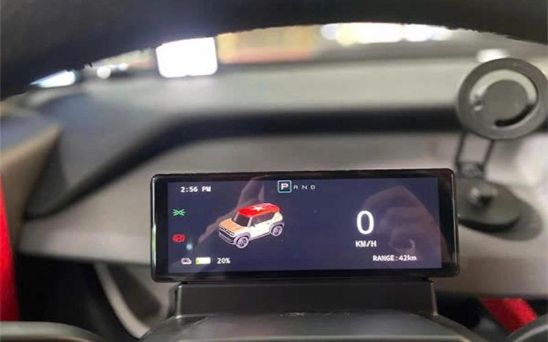 Những thông tin màn hình ODO hiển thị trên Limo Green