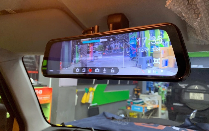 Lắp gương điện tử Limo Green hoàn toàn không ảnh hưởng đến quá trình đăng kiểm