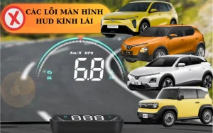 Tổng hợp 5 lỗi HUD kính lái thường gặp khi dùng cho xe điện 6