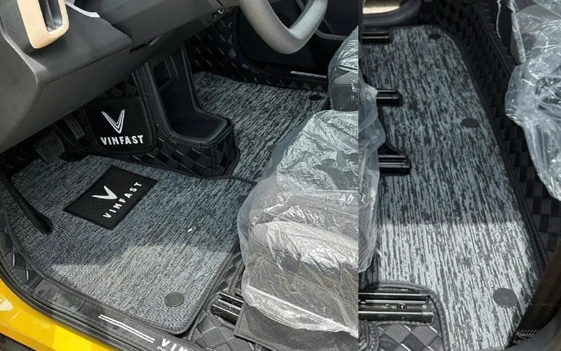 Top 4 loại thảm lót sàn xe VinFast Limo Green đáng mua 4 Thảm lót sàn 360 độ cho Limo Green thiết kế phủ kín toàn bộ khoang sàn chống thấm, chống trầy xước, dễ dàng vệ sinh