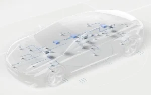VinFast Limo Green sử dụng kiến trúc Zonal E/E giúp tối ưu hóa khả năng xử lý dữ liệu, giảm độ phức tạp trong thiết kế điện và tăng độ ổn định hệ thống