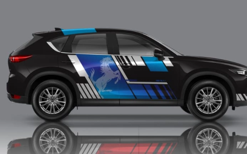 Xe Limo Green dán decal có thể bị phạt nếu làm thay đổi màu sắc nguyên bản của phương tiện