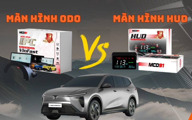 Xe Vinfast Limo Green nên lắp màn hình ODO hay màn hình HUD là nỗi băn khoăn chung của nhiều chủ xe 