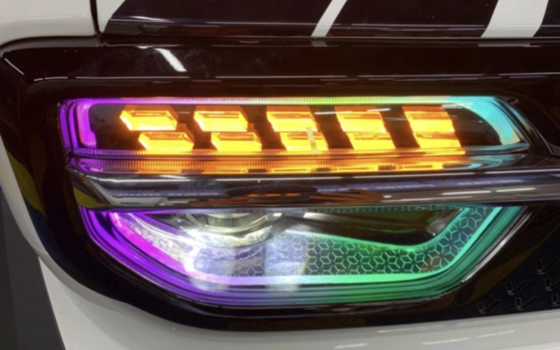 Đèn xi nhan LED 3D trượt Limo Green hoạt động ổn định, hiệu ứng ánh sáng mượt mà