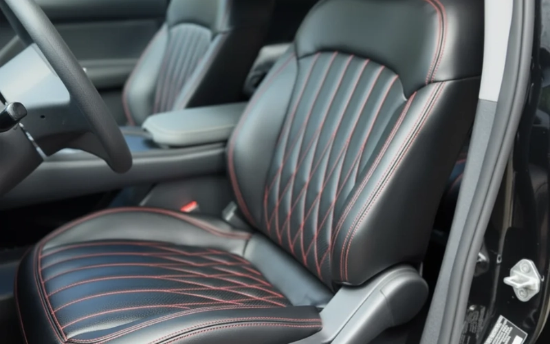 Bọc ghế da công nghiệp cho xe Limo Green thường là da PU hoặc microfiber thuộc nhóm giả da tổng hợp