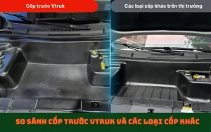 So sánh cốp trước VTRUK Vinfast Limo Green với các cốp khác trên thị trường