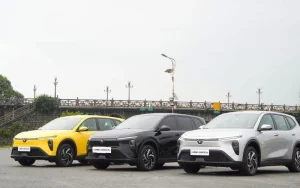 Phần đầu xe trên VinFast Limo Green tối giản bị lượt bỏ một số trang bị hỗ trợ tầm nhìn và an toàn