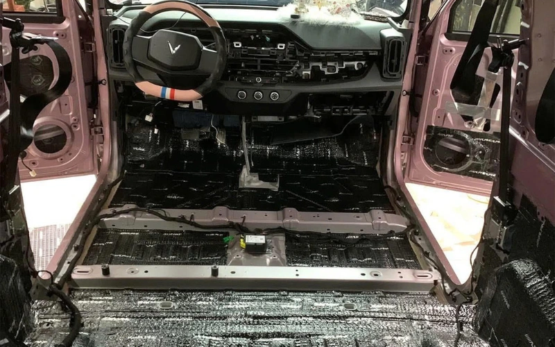 Các vị trí khuyến nghị dán cách âm trên xe Vinfast Limo Green