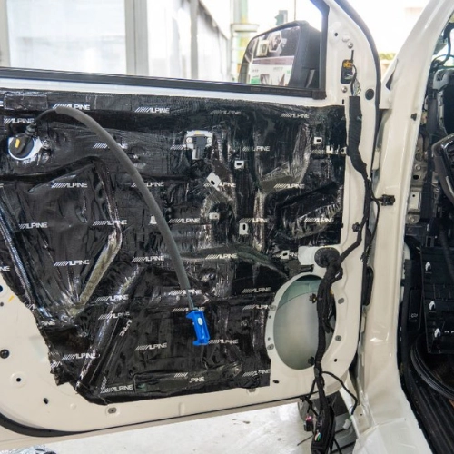 Dán cách âm Alpine xe Limo Green chính hãng 7