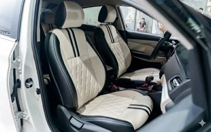 Bọc ghế da cao cấp cho nội thất Vinfast Limo Green