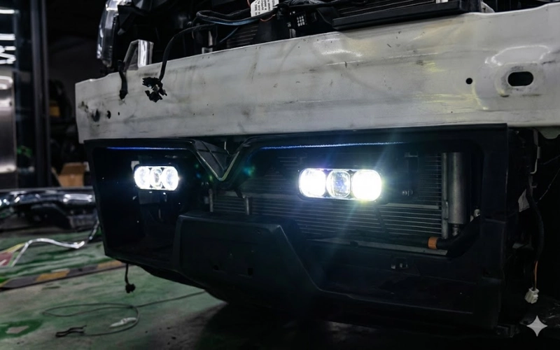 Đèn trợ sáng cho Vinfast Limo Green