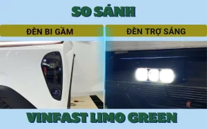 Nên lắp đèn gầm Vinfast Limo Green hay đèn trợ sáng?