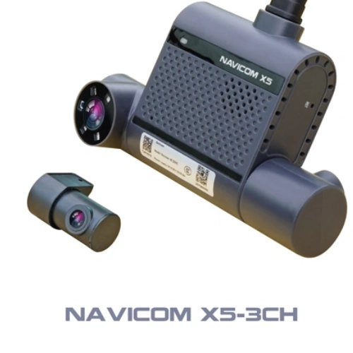 Camera hành trình Navicom X5-3CH 3 kênh, giám sát video 5
