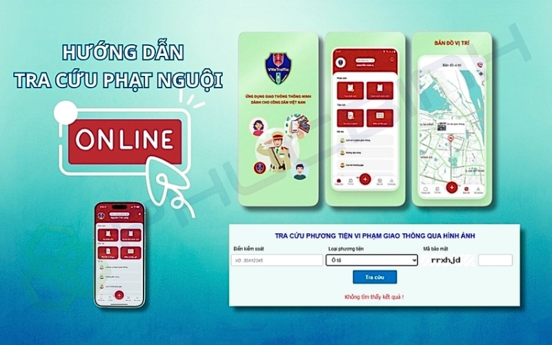 Hướng dẫn tra cứu phạt nguội chuẩn xác 13 Hướng dẫn tra cứu phạt nguội chuẩn xác