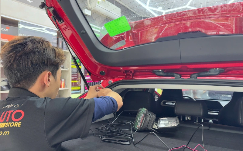 Quy trình lắp đặt camera gương VIETMAP R440 đúng chuẩn kỹ thuật