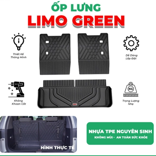 Ốp lưng ghế sau xe Vinfast Limo Green chống trầy 4