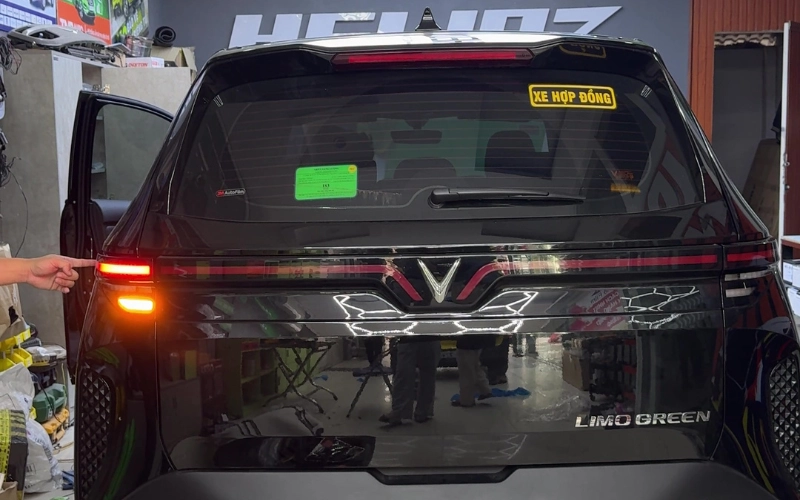 Lời khuyên từ chuyên gia khi nâng cấp xi nhan cho Limo Green