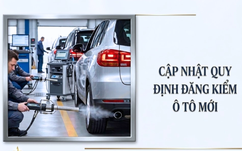 Cập nhật quy định đăng kiểm ô tô mới áp dụng 01/03/2026 1 Cập nhật quy định đăng kiểm ô tô mới áp dụng 01/03/2026