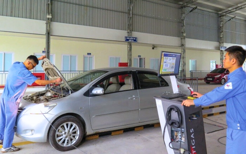 Cập nhật quy định đăng kiểm ô tô mới áp dụng 01/03/2026 3 Phương pháp đo khí thải khi đăng kiểm