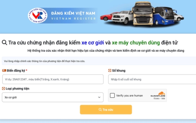 Chủ xe có thể dễ dàng kiểm tra thông tin phương tiện trực tuyến