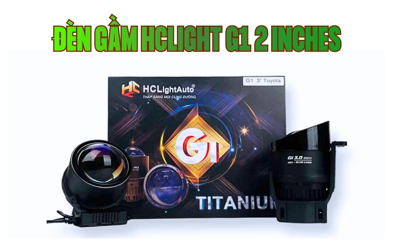 Thông số kỹ thuật đèn gầm HCLight G1 2 inches