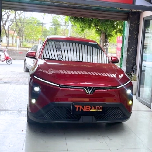 Vinfast Limo Green lắp đèn gầm HCLight G1 2 inches sáng hơn 7