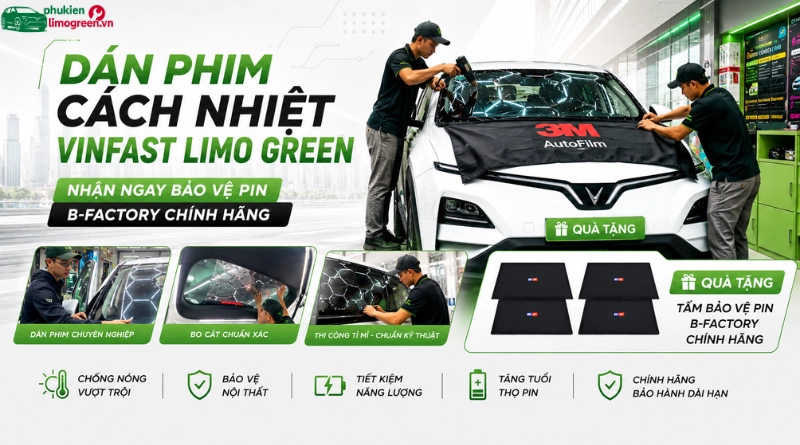 Dán phim tặng bảo vệ pin